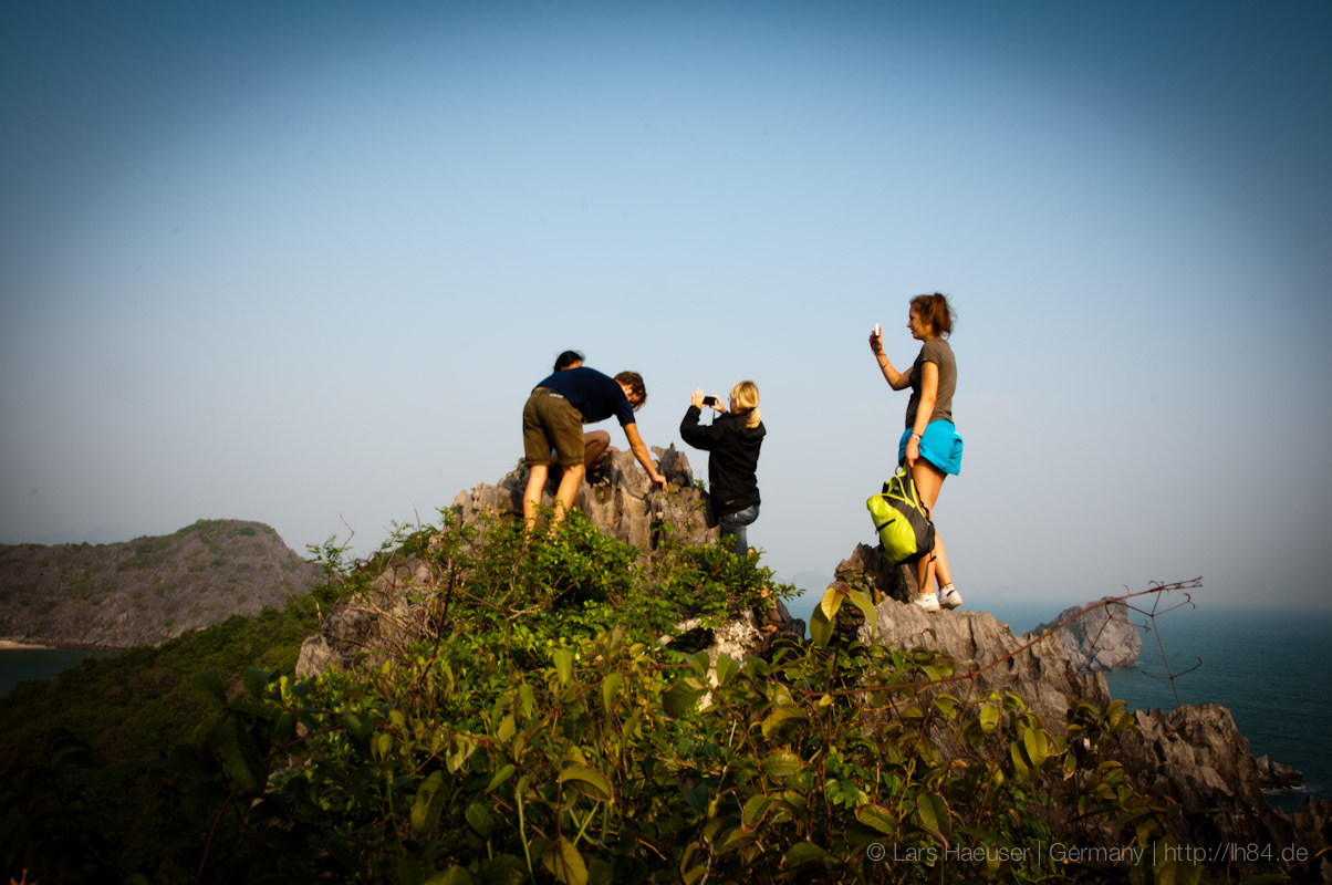 Mountain Halong Bay Vietnam Hanoi Cat Ba Island